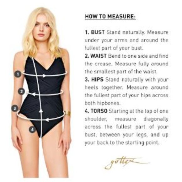 Profile by Gottex Dotty Black and White Underwire V-Neck One Piece Swimsuit - Picture 6 of 6